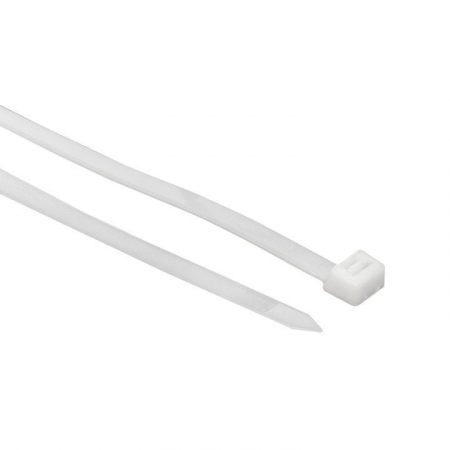 Хомут кабельный 4.8х350 нейл. бел. (уп.100шт) EKF plc-c-4.8x350