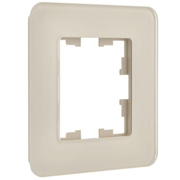 Рамка 1-м BRITE РУ-1-2-Бр стекло песчан. RE IEK BR-M12-G-41-K98 Рамка 1-м BRITE РУ-1-2-Бр стекло песчан. RE IEK BR-M12-G-41-K98