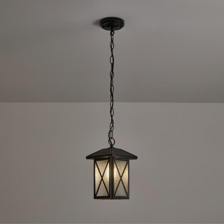 Светильник Gabi 1х40Вт E27 IP44 подвесной Voltega VGL7214PL-01B