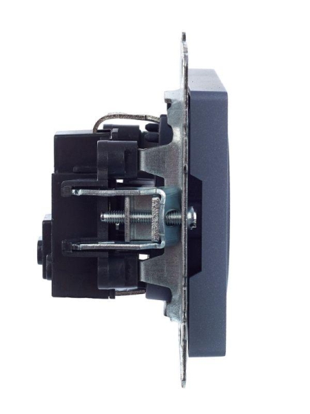 Розетка 1-м СП BRITE РС11-1-0-БрМ 16А с заземл. без защ. шторки механизм маренго IEK BR-R11-16-K35 Розетка 1-м СП BRITE РС11-1-0-БрМ 16А с заземл. без защ. шторки механизм маренго IEK BR-R11-16-K35