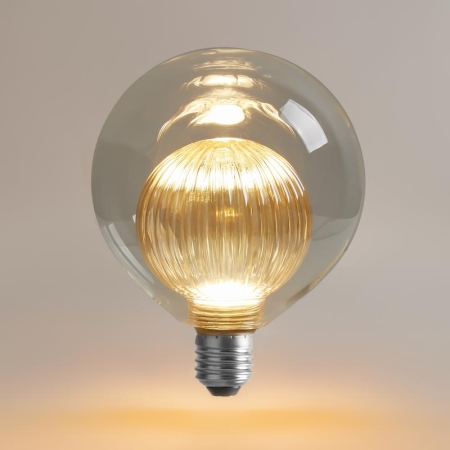 Лампа светодиодная филаментная Loft 271 G125G8027 4Вт 3000К E27 Voltega 8572 Лампа светодиодная филаментная Loft 271 G125G8027 4Вт 3000К E27 Voltega 8572