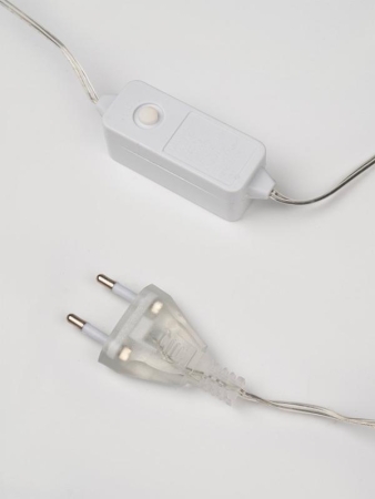 Гирлянда "Занавес" ICLLDM300W-C 300LED LED 3х3м 8режимов IP20 бел. SHLights 4690601054357