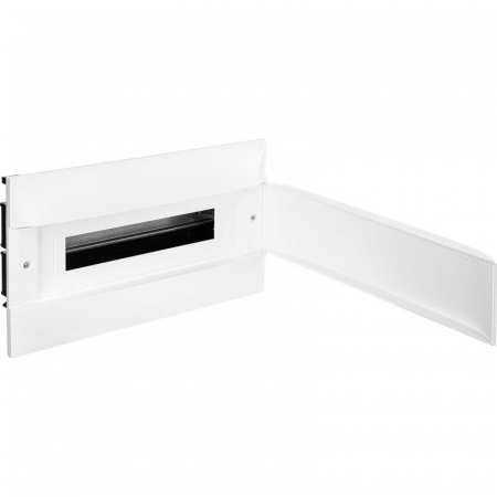 Щиток пластиковый встраиваемый Practibox S 1х18 бел. дверь Leg 137546