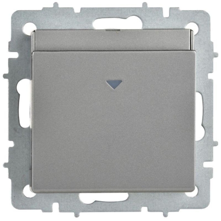 Выключатель карточный BRITE 30А ВС10-1-8-БрС механизм сталь IEK BR-V11-0-10-K46