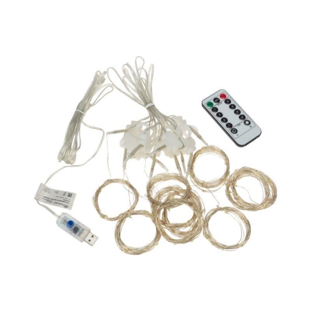 Гирлянда светодиодная "Роса "Светодиодный дождь" 3х3м 12Вт IP20 USB+пульт управления Neon-Night 315-984 Гирлянда светодиодная "Роса "Светодиодный дождь" 3х3м 12Вт IP20 USB+пульт управления Neon-Night 315-984