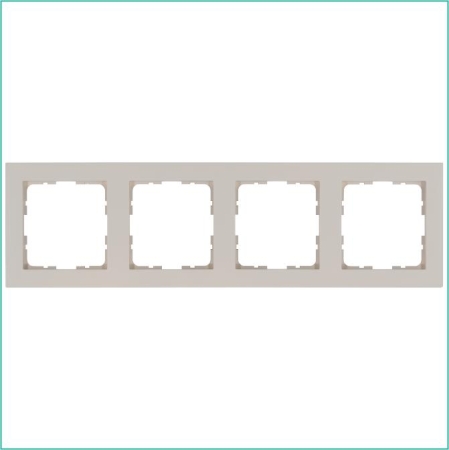 Рамка 4-м G-Classic тауп Jasmart G1004T Рамка 4-м G-Classic тауп Jasmart G1004T