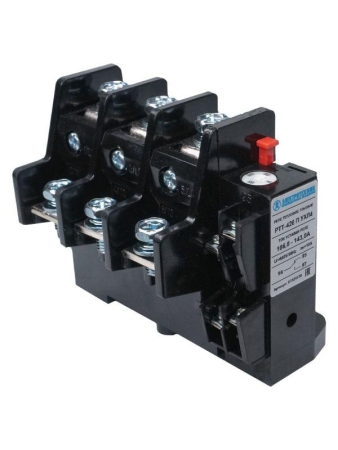 Реле электротепловое токовое РТТ-426 П УХЛ4 125А 106.0-143.0А 660В/50Гц 1з+1р ручной возврат IP00 Электротехник ET529230