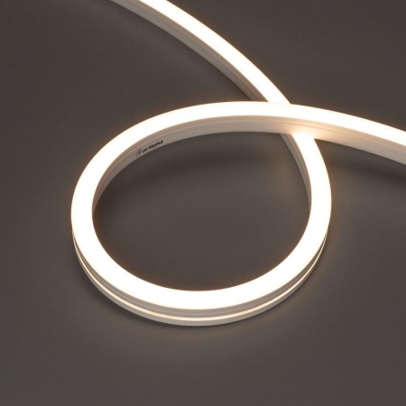 Лента светодиодная MOONLIGHT-SIDE-A140-12x17mm 24V Warm 3000К 9.6Вт/м IP67 wire x2 боков. вывод кабеля герметичная (уп.5м) Arlight 042784