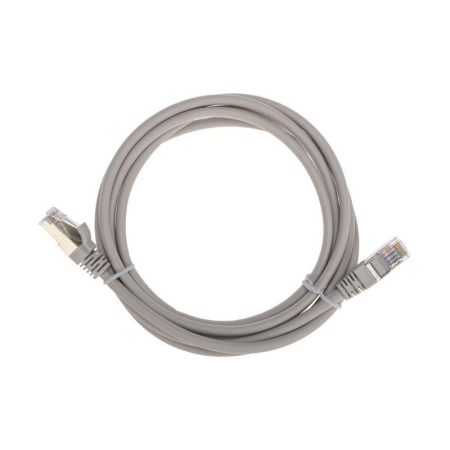 Патч-корд F/UTP кат.5e RJ45-RJ45 26AWG LSZH 2м сер. Rexant 02-0110-2 Патч-корд F/UTP кат.5e RJ45-RJ45 26AWG LSZH 2м сер. Rexant 02-0110-2
