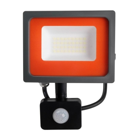 Прожектор светодиодный PFL-SC SENSOR 30Вт 6500К IP54 190-260В ДО закален. матов. стекло датчик движения инфракрасный JazzWay 5001411 Прожектор светодиодный PFL-SC SENSOR 30Вт 6500К IP54 190-260В ДО закален. матов. стекло датчик движения инфракрасный JazzWay 5001411