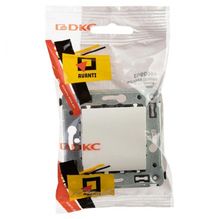 Вывод кабеля из стены "Avanti" "Белое облако" DKC 4400983 Вывод кабеля из стены "Avanti" "Белое облако" DKC 4400983