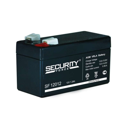 Аккумулятор ОПС 12В 1.2А.ч SF 12012 Security Force 4614030010003 Аккумулятор ОПС 12В 1.2А.ч SF 12012 Security Force 4614030010003