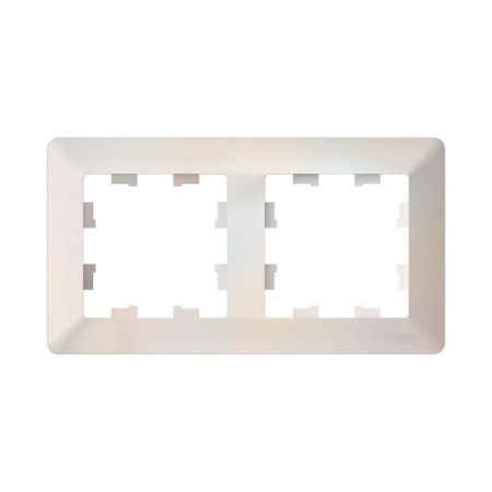 Рамка 2-м AtlasDesign Air жемчуж./дым. бел. SE ATN220402 Рамка 2-м AtlasDesign Air жемчуж./дым. бел. SE ATN220402