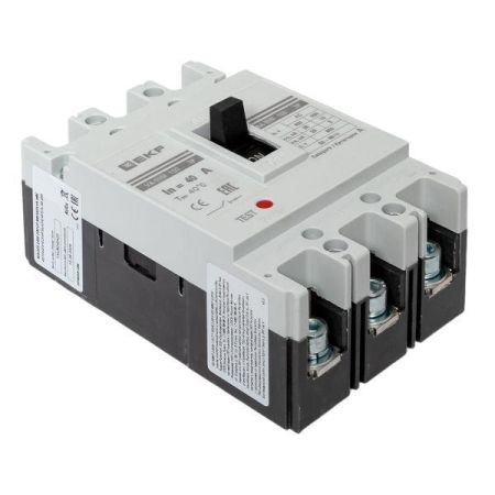 Выключатель автоматический 3п 100/40А 35кА ВА-99М PROxima EKF mccb99-100-40m Выключатель автоматический 3п 100/40А 35кА ВА-99М PROxima EKF mccb99-100-40m