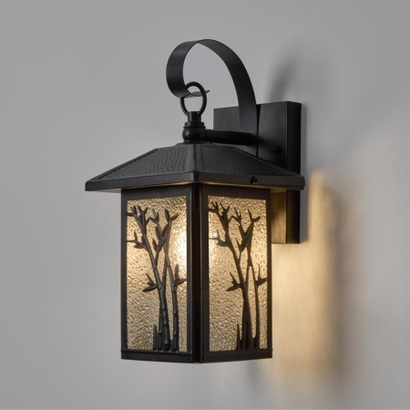 Светильник Saga 1х40Вт E27 IP44 бра настен. Voltega VGL7218WL-01B