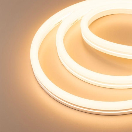 Лента светодиодная MOONLIGHT-SIDE-X336-12х24mm 230V Warm 2400К 11Вт/м IP65 wire x1 грибовидная форма герметичная (уп.50м) Arlight 055521