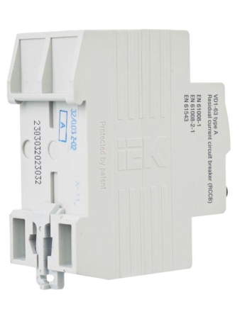 Выключатель дифференциального тока (УЗО) 2п 32А 30мА тип A ВД1-63 KARAT IEK MDV11-2-032-030