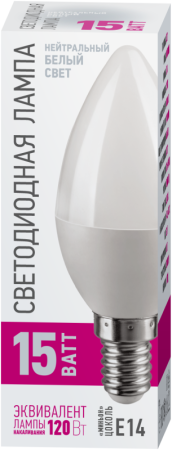 Лампа светодиодная 90 441 OLL-C37-15-230-4K-E14-PROMO ОНЛАЙТ 90441 Лампа светодиодная 90 441 OLL-C37-15-230-4K-E14-PROMO ОНЛАЙТ 90441