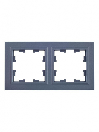 Рамка 2-м BRITE РУ-2-БрМ маренго IEK BR-M22-K35 Рамка 2-м BRITE РУ-2-БрМ маренго IEK BR-M22-K35