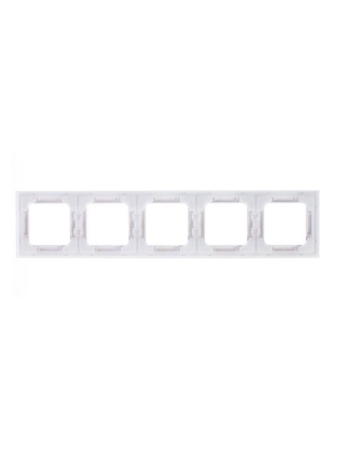 Рамка Levit 5п бел./ледяной ABB 2CHH015050A6001