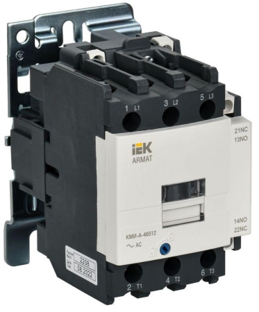 Контактор КМИ-А-46512 LC1D 65А кат. 24В AC 1НО+1НЗ AC-3 IEK AR-ACC-41-065-024-11 Контактор КМИ-А-46512 LC1D 65А кат. 24В AC 1НО+1НЗ AC-3 IEK AR-ACC-41-065-024-11