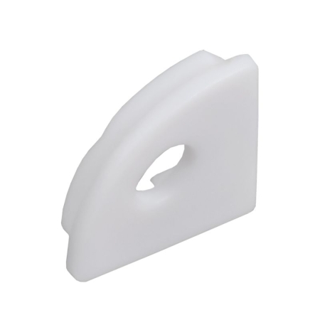 Профиль накладной угловой для светодиод. ленты 1616 L2000 комплект аксессуаров опал алюм. IEK LSADD1616-SET1-2-N3-1-12