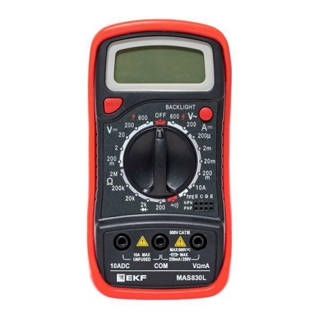 Мультиметр цифровой MAS830L Master EKF In-180701-pm830L Мультиметр цифровой MAS830L Master EKF In-180701-pm830L