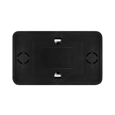 Розетка 2-м ОП Олимп 16А IP20 без заземл. черн. Universal 2215 Розетка 2-м ОП Олимп 16А IP20 без заземл. черн. Universal 2215