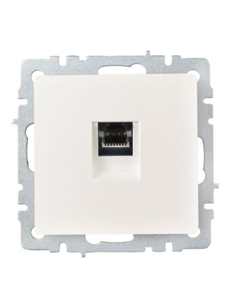 Розетка компьютерная СП RJ45 кат.6 BRITE РК11-БрЖ механизм жемчуж. IEK BR-K10-2-K36 Розетка компьютерная СП RJ45 кат.6 BRITE РК11-БрЖ механизм жемчуж. IEK BR-K10-2-K36