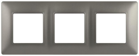 Рамка 3-м Elegance 14-5003-16 для розеток и выключателей титан Эра Б0065817 Рамка 3-м Elegance 14-5003-16 для розеток и выключателей титан Эра Б0065817