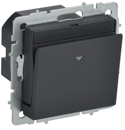 Выключатель карточный BRITE 30А ВС10-1-8-БрГ механизм графит IEK BR-V11-0-10-K53