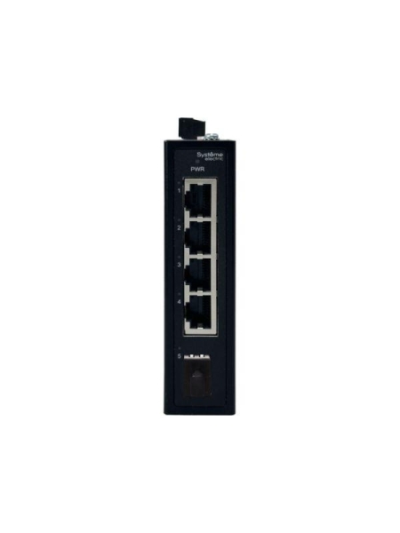 Коммутатор промышленный неуправляемый Ethernet 4х10/100BaseT 1х100BaseX SFP SE NSETU105T04X01B Коммутатор промышленный неуправляемый Ethernet 4х10/100BaseT 1х100BaseX SFP SE NSETU105T04X01B