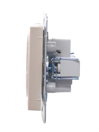 Розетка 1-м СП Vesna без заземл. ПБТ механизм крем. LEZARD 742-0388-121B Розетка 1-м СП Vesna без заземл. ПБТ механизм крем. LEZARD 742-0388-121B