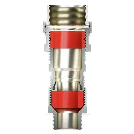 Ввод кабельный взрывозащ. серии КАС для бронир. кабеля М20х1.5 D5.8-12мм D9-17мм присоединительная резьба М25х1.5 IP66/68 никелир. латунь DKC KAC2M3MHK Ввод кабельный взрывозащ. серии КАС для бронир. кабеля М20х1.5 D5.8-12мм D9-17мм присоединительная резьба М25х1.5 IP66/68 никелир. латунь DKC KAC2M3MHK