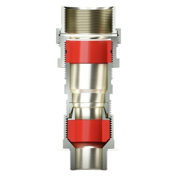 Ввод кабельный взрывозащ. серии КАС для бронир. кабеля М20х1.5 D5.8-12мм D9-17мм присоединительная резьба М25х1.5 IP66/68 никелир. латунь DKC KAC2M3MHK Ввод кабельный взрывозащ. серии КАС для бронир. кабеля М20х1.5 D5.8-12мм D9-17мм присоединительная резьба М25х1.5 IP66/68 никелир. латунь DKC KAC2M3MHK