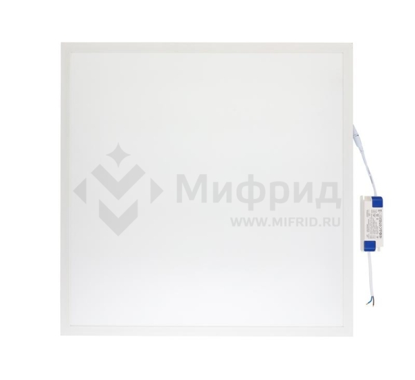 Светильник светодиодный ДВО CP 22 R 36W OP 940 W60L60 588х588х26мм 36Вт 4000К IP40 Ra90 встраив. Грильято панель бел. Русский Свет 14062224329