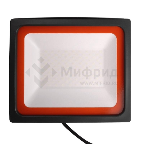 Прожектор светодиодный PFL-SC 100Вт 6500К IP65 190-260В ДО закален. матов. стекло JazzWay 5001428