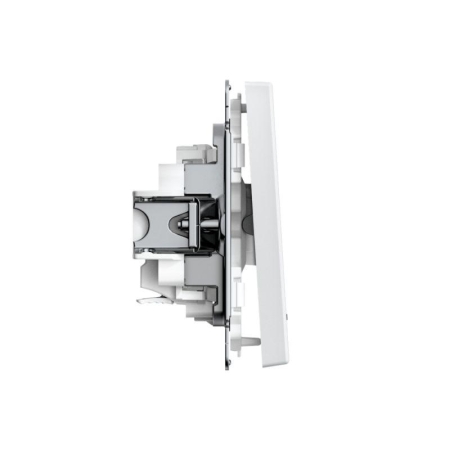 Выключатель 1-кл. ArtGallery 10AX с подсветкой быстрозажим. клем. механизм бел. SE GAL000113S