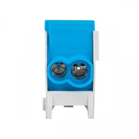 Клемма распределительная КСР с двойн. винтом 2х25/2х16 син. PROxima EKF ksr-2.25-2.16-blue