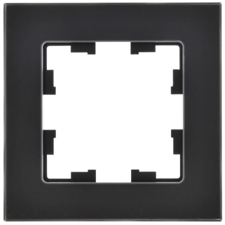Рамка 1-м BRITE РУ-1-2-Бр стекло черн. матов. IEK BR-M12-G-31-K02 Рамка 1-м BRITE РУ-1-2-Бр стекло черн. матов. IEK BR-M12-G-31-K02