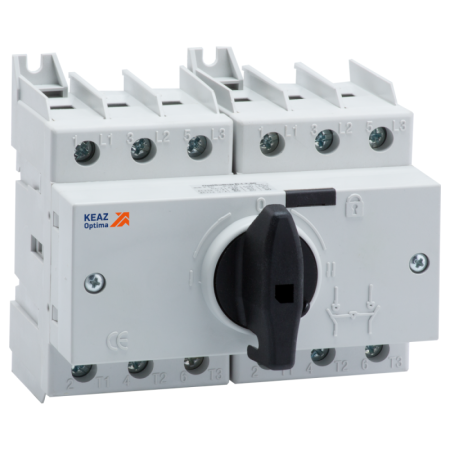 Выключатель-разъединитель реверсивный OptiSwitch DI-80-3C КЭАЗ 332082 Выключатель-разъединитель реверсивный OptiSwitch DI-80-3C КЭАЗ 332082