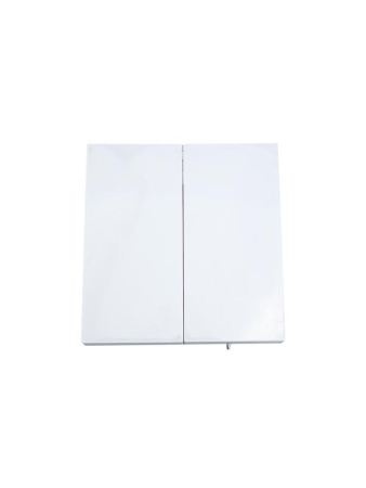 Выключатель 2-кл. СП ZIMA IP20 10А безвинт. зажим бел. LEZARD 704-0288-101QC