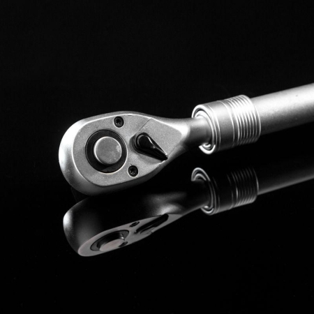 Ключ телескопический трещоточный 1/2 330-460мм CrV двухкомпонентн. рукоятка Kranz KR-12-8411