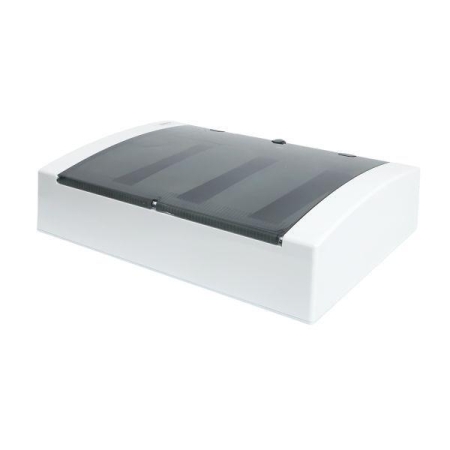 Щит распределительный навесной Unix 3х18мод. IP41 прозр. дверь PROxima EKF ux-3x18-n