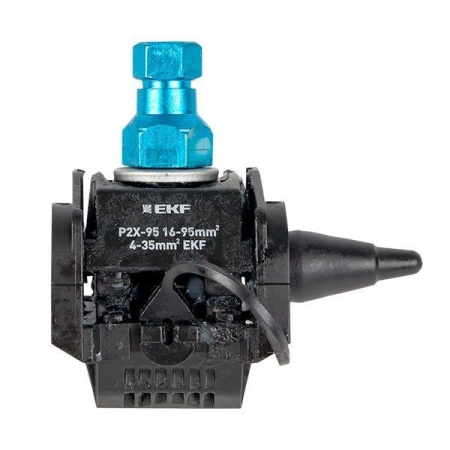 Зажим прокалывающий ответвительный P2X-95 16-95/2.5-35кв.мм инд. упак. PROxima EKF p-2x-95-r Зажим прокалывающий ответвительный P2X-95 16-95/2.5-35кв.мм инд. упак. PROxima EKF p-2x-95-r
