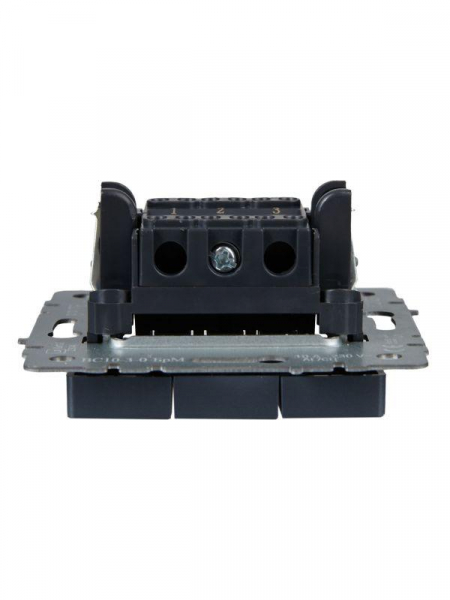 Выключатель 3-кл. СП BRITE ВС10-3-0-БрМ 10А механизм маренго IEK BR-V30-0-10-K35