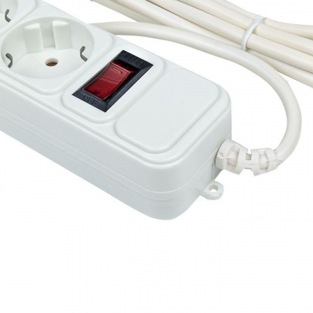 Удлинитель с сетевым фильтром 6х5м с заземл. 16А IP20 Блокбастер XL 3.2кВт ПВС 3х1 с выкл. PROxima EKF UFA16-310-6-05 Удлинитель с сетевым фильтром 6х5м с заземл. 16А IP20 Блокбастер XL 3.2кВт ПВС 3х1 с выкл. PROxima EKF UFA16-310-6-05