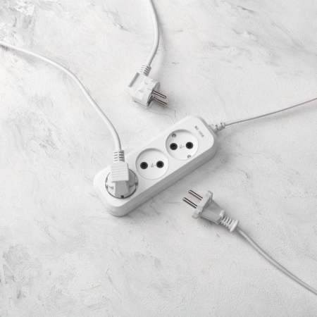 Удлинитель 3х1.5м без заземл. 2х0.75 бел. PROCONNECT 13-4205 Удлинитель 3х1.5м без заземл. 2х0.75 бел. PROCONNECT 13-4205