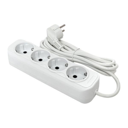 Удлинитель 4х5м с заземл. 16А IP20 Эксперт 3.0кВт ПВС 3х1 PROxima EKF UBA16-310-4-05 Удлинитель 4х5м с заземл. 16А IP20 Эксперт 3.0кВт ПВС 3х1 PROxima EKF UBA16-310-4-05