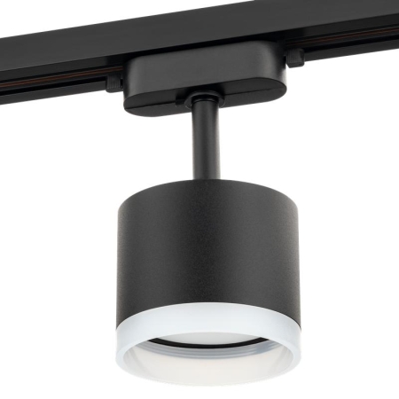 Светильник трековый ARTLINE поворотный 85х85х70мм GX53 230В алюм./пластик. 4кв.м черн. Ritter 59862 0